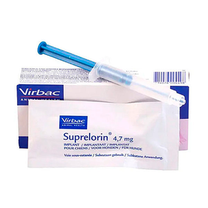 Virbac Супрелорин Контрацептив Для Собак І Котів, 2Х4,7 Мг Фото Зоомагазину Dog.Com.Ua