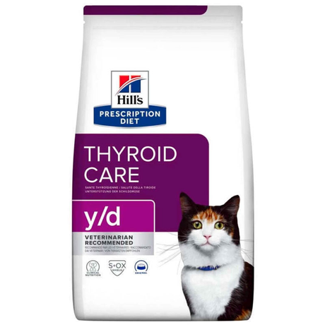Hill’S Prescription Diet Y/D Сухий Корм Для Котів Для Догляду За Щитоподібною Залозою Фото Від Dog.Com.Ua