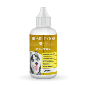 Home Food Олія Сезам Для Нормалізації Роботи Шкт Для Собак Фото Зоомагазину Dog.Com.Ua