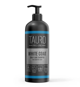 Tauro Pro White Coat Daily Care Shampoo Шампунь щоденний догляд для собак та кішок з білою вовною