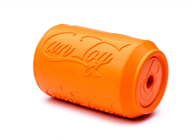 SodaPup Can Toy Orange Игрушка банка для собак, оранжевая