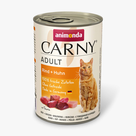 Корм Carny Adult Beef + Chicken Консервований Для Котів З Яловичиною І Куркою Фото Від Dog.Com.Ua