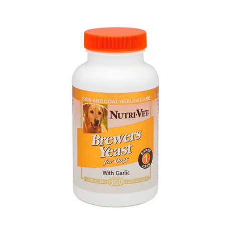 Nutri-Vet Brewers Yeast НУТРІ-ВІТ БРЕВЕРС ЕСТ вітамінний комплекс для шерсті собак, жувальні таблетки