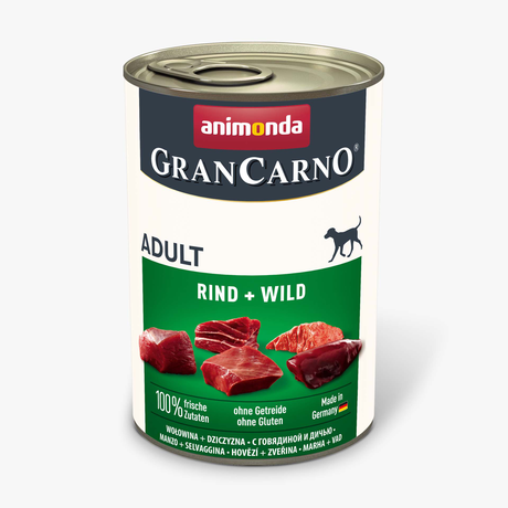 Корм Grancarno Adult Beef + Game Консервированный Для Собак С Говядиной И Дичью Фото От Dog.Com.Ua