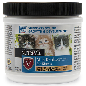 Nutri-Vet МОЛОКО ДЛЯ КОТЯТ (Kitten Milk) заменитель кошачьего молока для котят