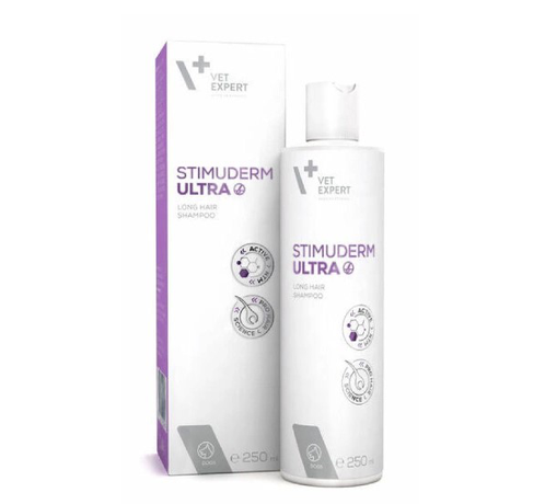 Vetexpert Stimuderm Ultra Long Hair Shampoo Шампунь Для Довгошерстих Собак Проти Випадіння Шерсті, 250 Мл Фото Від Dog.Com.Ua