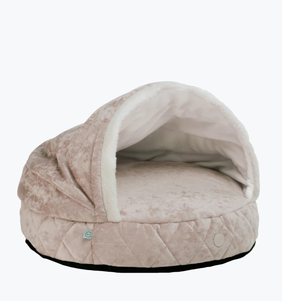 Harley And Cho Лежак З Капюшоном Cover Beige Фото Зоомагазину Dog.Com.Ua