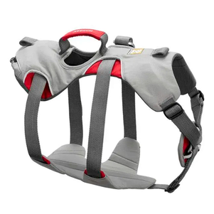 Ruffwear Doubleback™ Шлейка Для Собак Підвищеної Міцності Сіра Фото Зоомагазину Dog.Com.Ua