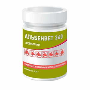 Альбенвет 360 Антигельмінтик Фото Зоомагазину Dog.Com.Ua