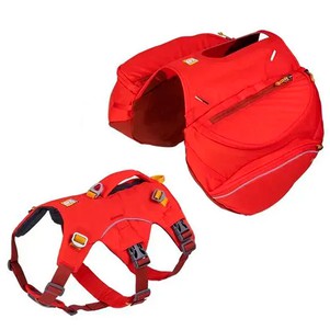 Ruffwear Palisades™ Шлейка-рюкзак для собак червона