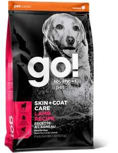 Сухий корм GO! Solutions Skin+Coat Lamb Dog Recipe ягня рис для собак всіх порід і вікових груп