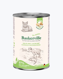 Baskerville Holistic Телятина И Лосось С Пастернаком И Кресс-Салатом Для Кошек Фото Зоомагазина Dog.Com.Ua