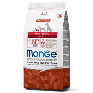 Monge Dog Mini Adult Сухой Корм Для Взрослых Собак Мелких Пород (Ягненок) Фото Зоомагазина Dog.Com.Ua