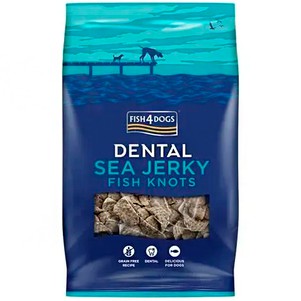 Fish4Dogs Sea Jerky Натуральні ласощі для собак Рибні вузли зі шкіри білої риби