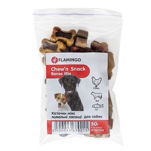 Flamingo Bones Mix Фламінго Боунз Мікс Ласощі Для Собак Фото Зоомагазину Dog.Com.Ua