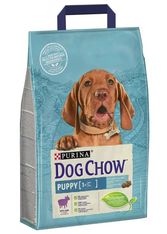 Сухой Корм Dog Chow Puppy Lamb (Дог Чау Паппи Ламб) Для Щенков (Ягненок) Фото От Dog.Com.Ua
