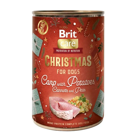 Brit Care Dog Monoprotein Різдвяна Вечеря Для Собак Короп Та Картопляний Салат Фото Від Dog.Com.Ua