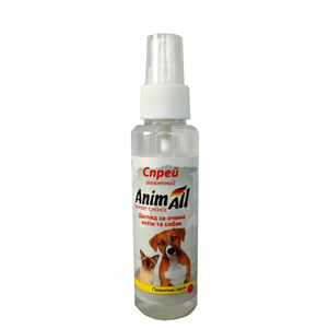 AnimAll Спрей-лосьйон гігієнічний для вух кішок та собак, 100 мл