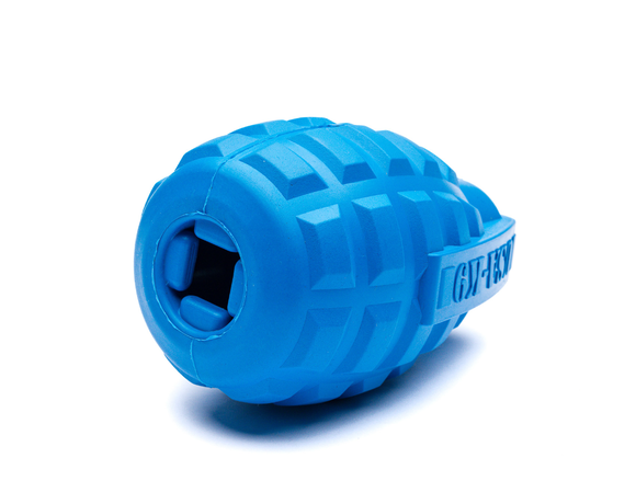 SodaPup Grenade Blue Іграшка граната для собак, синя