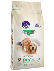 Bonacibo Adult Dog Small Breed Lamb&Rice Сухий Корм Для Собак Малих Порід З Ягням Та Рисом Фото Зоомагазину Dog.Com.Ua