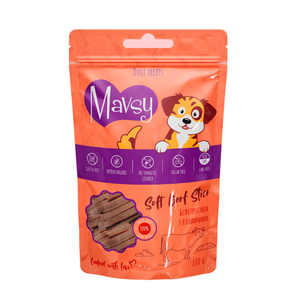 Mavsy (Мавсі) Soft Beef Slice Ласощі Для Собак Бефстроганов З Яловичини Фото Зоомагазину Dog.Com.Ua