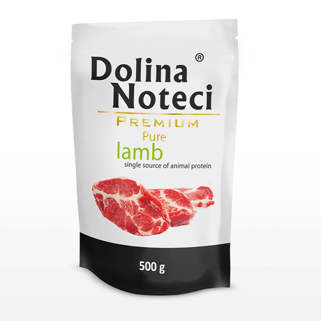 Пауч Dolina Noteci Premium Pure Для Собак Аллергиков С Ягненком, 500 Г Фото От Dog.Com.Ua