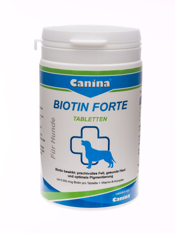 Canina Biotin forte добавка для здоровой кожи и шерсти (таблетки)