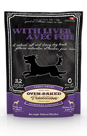 Oven-Baked Tradition беззерновое лакомство для собак с печенью