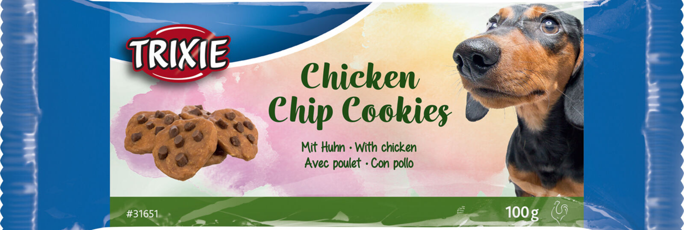 Ласощі Для Собак Trixie "Chicken Chip Cookies" Печиво З Куркою, 100 Г Фото Від Dog.Com.Ua