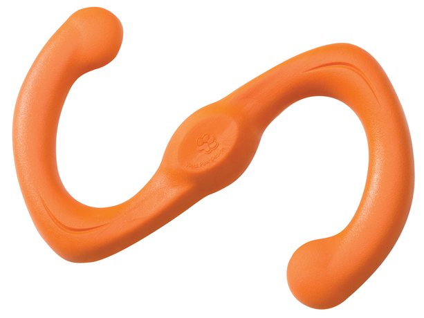 West Paw Bumi Tug Toy Іграшка S-подібна для собак (помаранчевий)