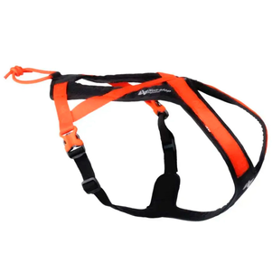 Non-Stop Dogwear Rush Harness Шлейка Для Собак Чорна З Помаранчевим Фото Зоомагазину Dog.Com.Ua