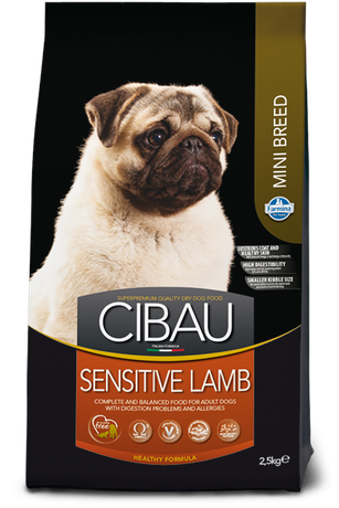 Сухий корм Farmina (Фарміна) CIBAU SENSITIVE LAMB MINI для дорослих собак дрібних порід з чутливим травленням (ягня)