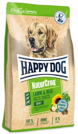 Сухий корм Happy Dog NaturCroq Lamm Reis для дорослих собак з чутливим травленням (ягня і рис)