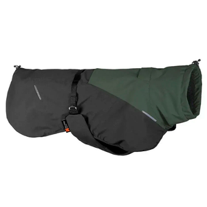 Non-Stop Dogwear Glacier Wool Jacket 2.0 Вовняна Куртка Для Собак Зелена З Сірим Фото Зоомагазину Dog.Com.Ua