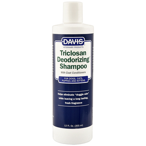 Davis Triclosan Deodorizing Shampoo дезодорирующий шампунь с триклозаном для собак, котов, концентрат