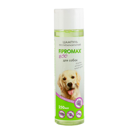Fipromax Био Шампунь от блох и клещей для средних и крупных собак