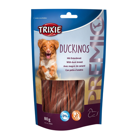 Ласощі Trixie Для Собак Тріксі Преміо Duckinos З Качкою 80Г Фото Від Dog.Com.Ua