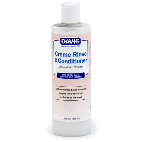 Davis Creme Rinse & Conditioner ополіскувач та кондиціонер з колагеном для собак, котів, концентрат