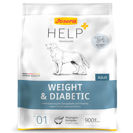 Лікувальний корм Josera (Йозера) Help Dog Weight & Diabetic Ветеринарна дієта з домашньою птицею для регулювання та зменшення ваги