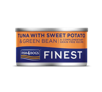 Fish4Dogs Finest Натуральний Вологий Корм Для Собак (Тунець З Бататом Та Зеленою Квасолею) Фото Зоомагазину Dog.Com.Ua