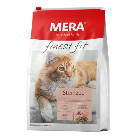 MERA finest fit Sterilized безглютеновий корм для дорослих кастрованих чи стерилізованих котів