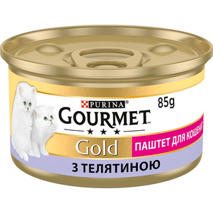 Gourmet Gold Паштет Для Котят С Телятиной, 85 Г Фото Зоомагазина Dog.Com.Ua