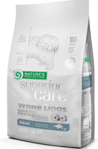 NP Superior Care White Dogs Grain Free Adult Small and Mini Breeds беззерновий корм для дорослих собак міні і малих порід (риба)