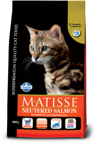 Farmina Matisse Neutered Salmon Сухий корм для кастрованих котів і стерилізованих кішок із лососем