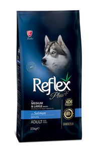 Reflex Plus (Рефлекс Плюс) для собак средних и больших пород с лососем