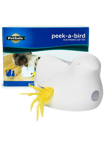 PetSafe Peek-a-Bird Electronic Cat Toy ПЕТСЕЙФ ПТИЧКА интерактивная игрушка для котов