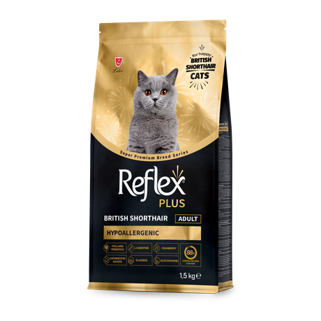 Reflex Plus British Shorthair Adult Сухий Корм Для Британських Короткошерстих Котів Фото Від Dog.Com.Ua