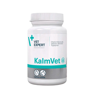 Vet Expert KalmVet Пищевая добавка, уменьшающая симптомы стресса у кошек и собак