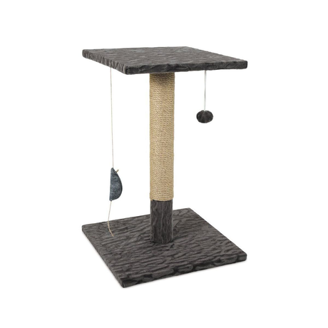 Природа Кігтеточка "Фелікс" Джут Темно-Сіра Фото Від Dog.Com.Ua