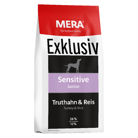 MERA Exclusiv Junior Truthan & Reis для щенков всех пород, безглютеновый (индейка и рис)